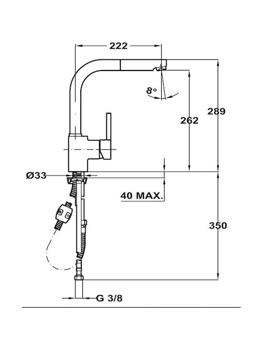 Teka ARK 938 Groß Zähler Black