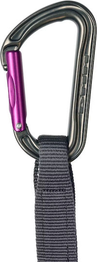 Dmm Shadow Quickdraw Climbing Express 18cm Titanium Purple