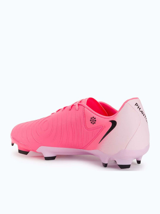 Nike Phantom GX 2 Academy Football Shoes with Cleats Sunset Pulse / Black