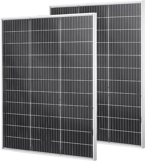 Vevor GDSTYNB2100WISY7U001V2 Photovoltaic Panel 100W 2 Pieces