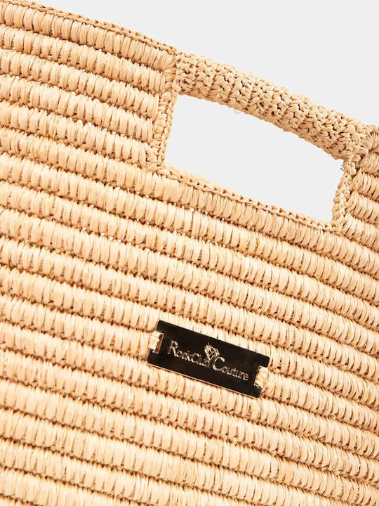 Straw Women's Beige Handbag