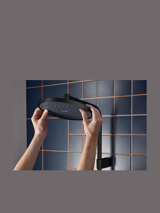 Hansgrohe Στήλη Ντουζ χωρίς Μπαταρία Μαύρη