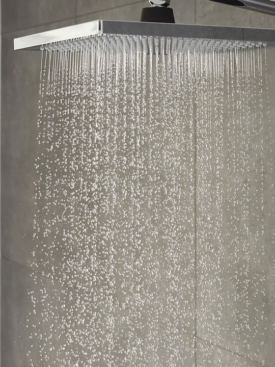 Hansgrohe Crometta E Shower Column with Mixer 240cm Silver