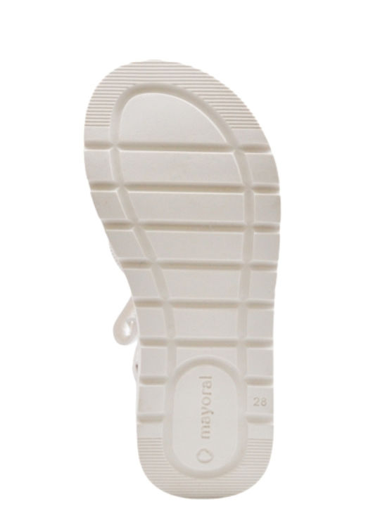 Kids' White Sandals