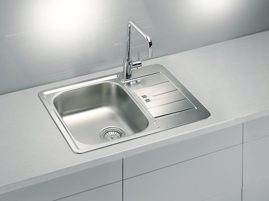 Alveus Unterbau Küchenspüle Inox M50xB61.5cm Graue