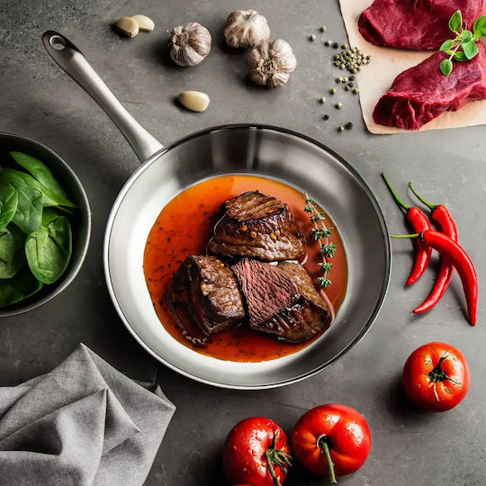 Fissler Catania Pan aus Edelstahl 28cm