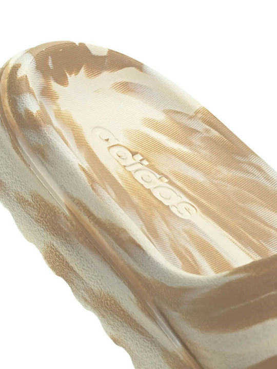 Adilette Lumia Men's Beige Slides