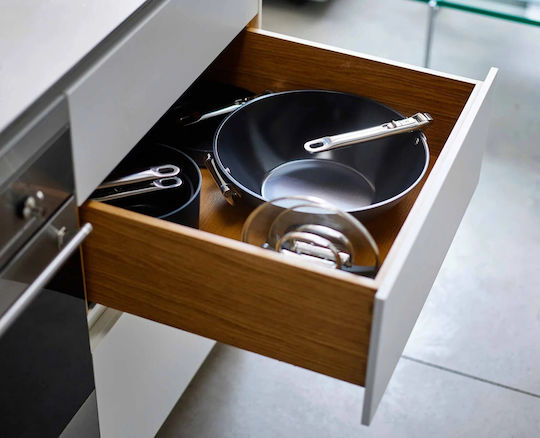 Joseph Joseph Space Wok Din Aluminiu 32cm
