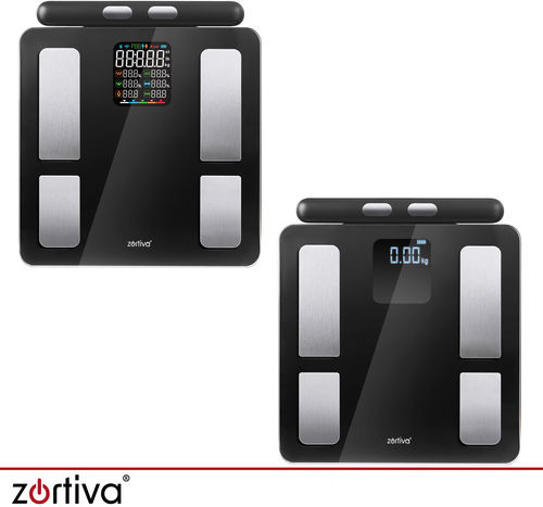 Iso Trade Smart Bathroom Scale 180kg Black