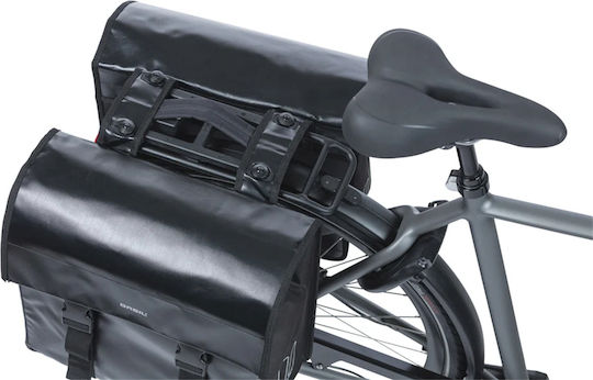 Basil Sack Reise Schwarz Stoff M38xP8xH30cm