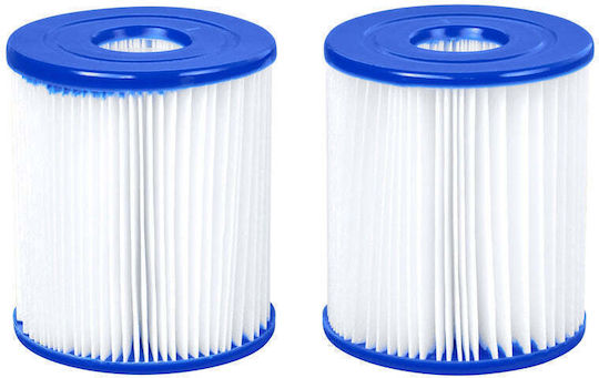 Bestway Spare Part Pool Filter Set 2 Pieces with Diameter 8cm