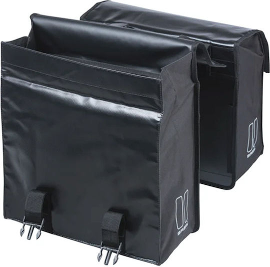 Basil Sack Reise Schwarz Stoff M38xP8xH30cm