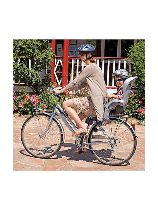 OK Baby Bike 10+Seat Rear Kids Bicycle Seat Frame Gray