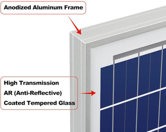 Epsolar 10-P6-36-165 Monocrystalline Solar Panel 165W 12V 1225x670x28mm