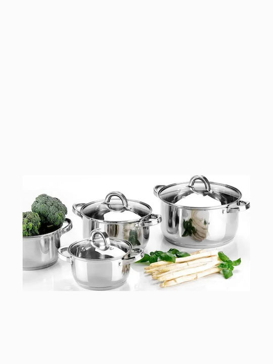 Florina Deep Stainless Steel Pot 2.6lt / 18cm
