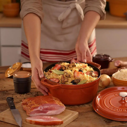 Staub La Cocotte Дълбока Тенджера от Чугун 5.85л / 28см