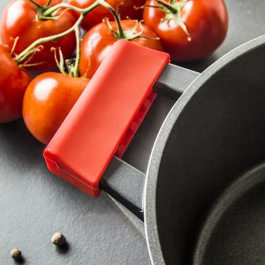Zwieger Obsidian Βαθιά Κατσαρόλα από Χυτό Αλουμίνιο 5lt / 24cm