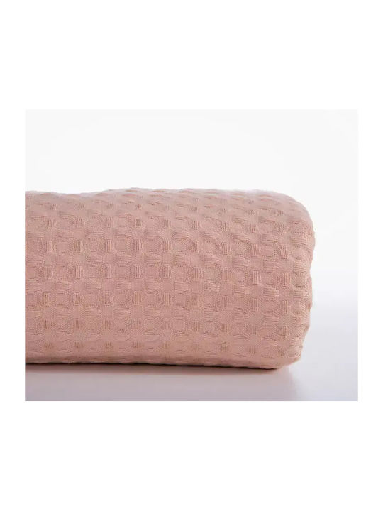 Nef-Nef Homeware New Golf Piqué Halbdoppeldecke 180x240cm Rosa