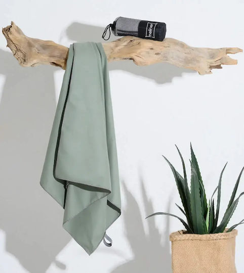 Melinen Πετσέτα Microfiber Σώματος 275gr/m² Πράσινη 170x80εκ.
