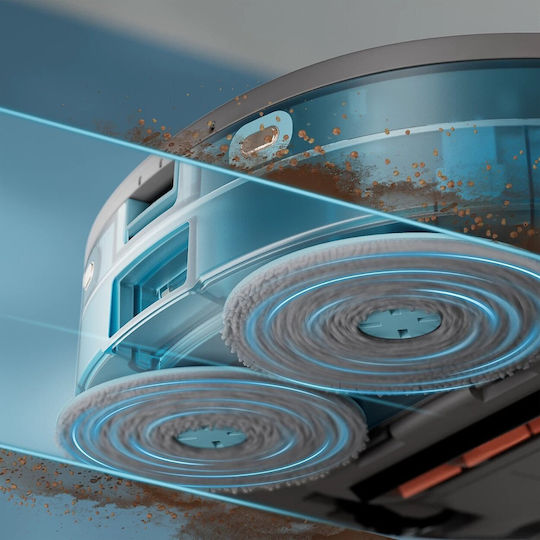 Philips HomeRun 5000 Series Robot Vacuum Cleaner with Laser Mapping & Suction Power 10000Pa Gray