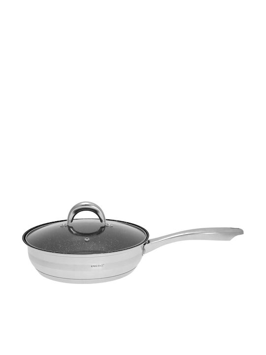 KING Hoff Cookware Set Made of Stainless Steel Inox with Non-stick Coating 6 Pieces