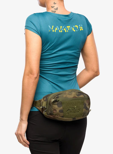 Helikon Tex Βandicoot Waist Pack Cordura Military Pouch Waist made of Cordura Woodland 2.7lt