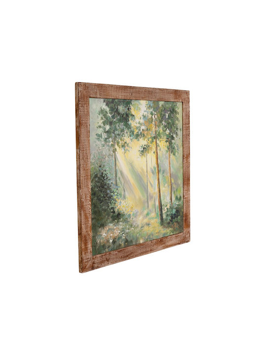 Artekko Canvasia Multicolored Canvas Painting Wooden Frame 100x3x100 Cm