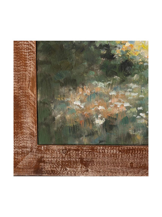 Artekko Canvasia Multicolored Canvas Painting Wooden Frame 100x3x100 Cm