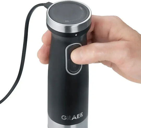 Graef Ραβδομπλέντερ με Ανοξείδωτη Ράβδο 800W Μαύρο