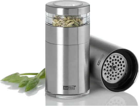 Ad Hoc Molto Set Manual Râșnițe Condimente Inox în Culoare Argintiu 9cm 1buc