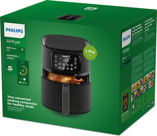 Philips Air Fryer 7.2lt Μαύρο HD9285/96
