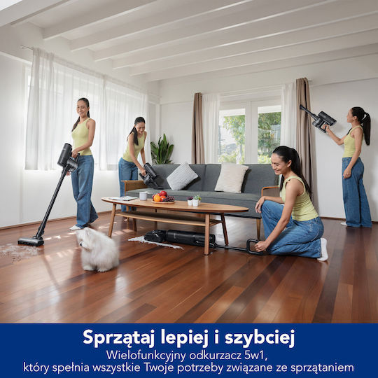 Tineco Switch S7 Stretch Rechargeable Stick Vacuum Black