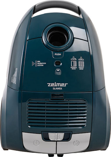 Zelmer ZVC361 Прахосмукачка 800W С торба 3лт Червен