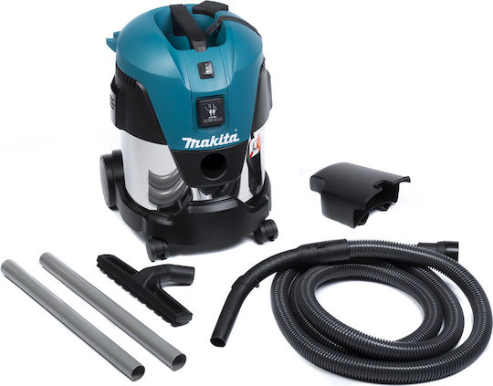 Makita Σκούπα Υγρών / Στερεών 1000W με Ανοξείδωτο Κάδο 15lt