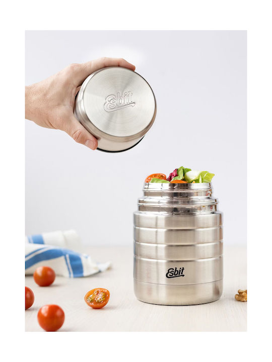 Esbit Majoris Δοχείο Φαγητού Inox Θερμός Ασημί 800ml