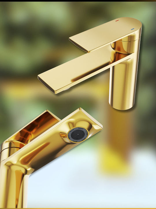 Granitan Mixing Sink Faucet Gold