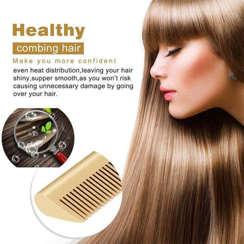 Heated Ceramic Electric Brush for Hair and Beard Straightening 30W