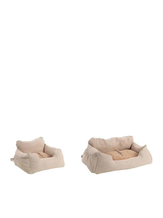 Flamingo Sofa Hundebett Beige 56x50cm.
