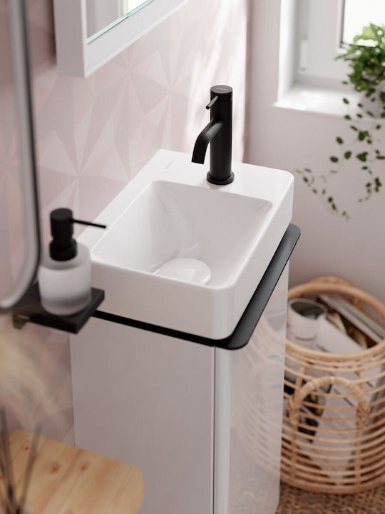 Hansgrohe Αναμεικτική Μπαταρία Νιπτήρα Κομμωτηρίου Μαύρη