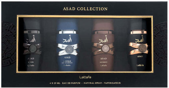 Lattafa Asad Collection Ανδρικό Σετ με Eau de Parfum
