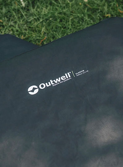 Outwell Saltea De Camping Auto-umflabilă Single Neagră