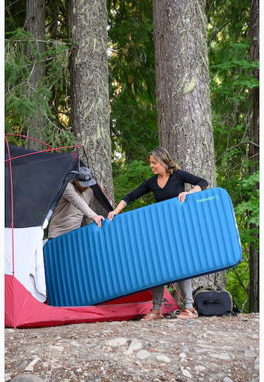 Thermarest Αυτοφούσκωτο Μονό Υπόστρωμα Camping 196x64cm Μπλε