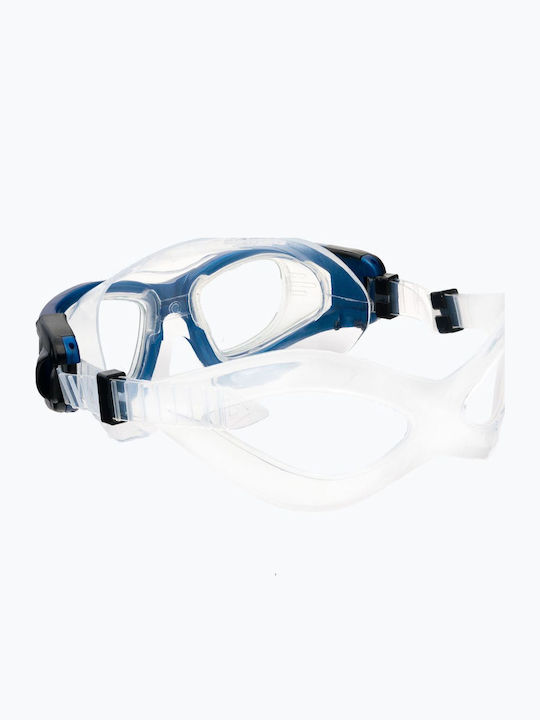 CressiSub Galileo Swimming Goggles Adults with Anti-fog Lenses Blue