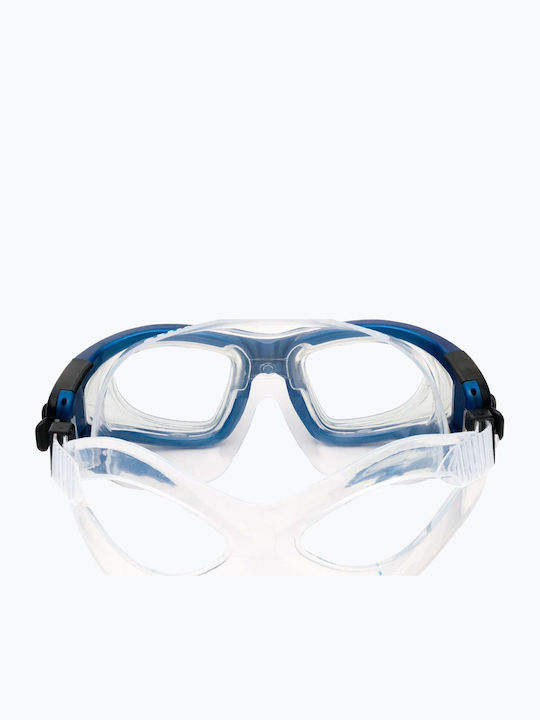 CressiSub Galileo Swimming Goggles Adults with Anti-fog Lenses Blue