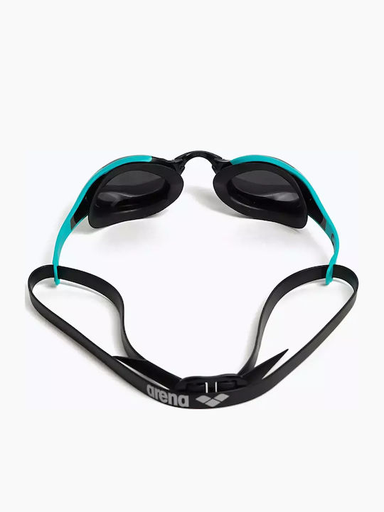 Arena Cobra Swimming Goggles Adults Smoke/Peacock/Black