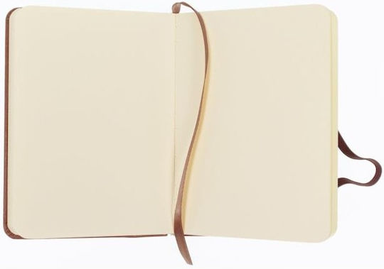 Sketchbook A6 Cognac 140gr 160 Pages Elastic Hard Cover Kangaro