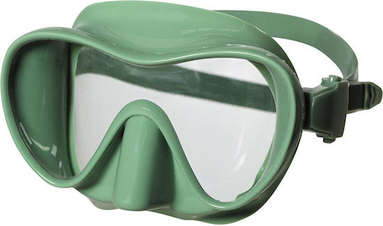 XDive Rainbow Green Silicone Diving Mask