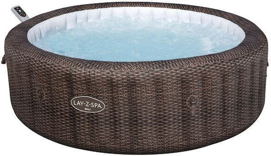 Bestway Piscină Rotundă Gonflabilă Maro