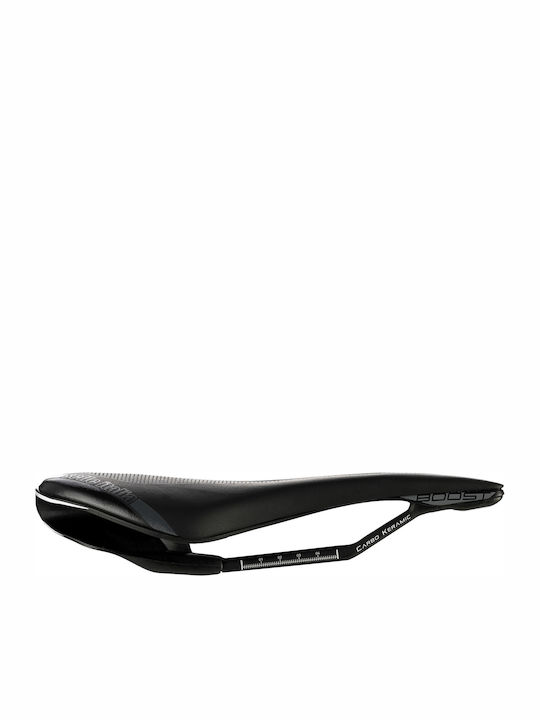 Selle Italia Boost Kit Carbonio Superflow S Σέλα Ποδηλάτου Carbon Μαύρη 250 x 130 mm