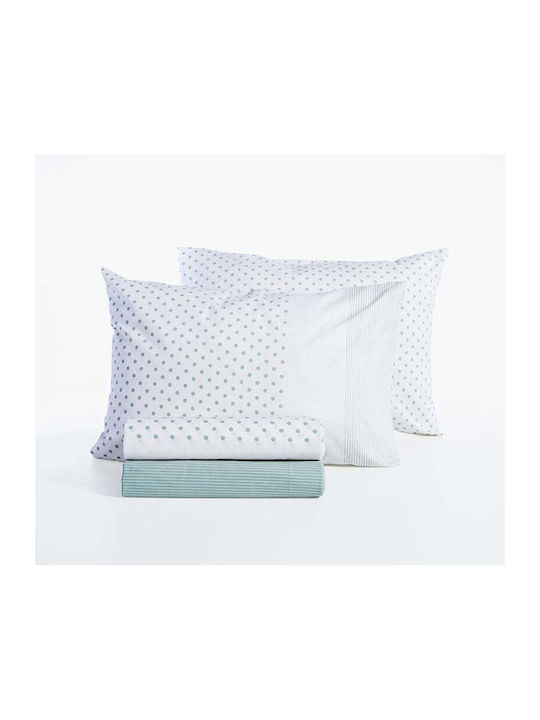 Nef-Nef Homeware Donter Подредба Чаршафи Кралица с Еластична Лента 160x200+35см 4 (4бр)